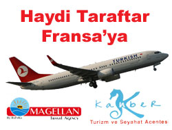 Haydi taraftar Fransa'ya