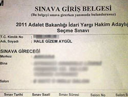 ÖSYM Hale'yi erkek yaptı!