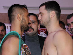 Selçuk Aydın rakibini alkışladı