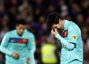 Ve Barcelona mağlup oldu