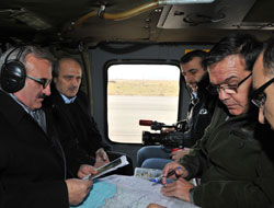 Bayraktar Van'ı tepeden inceledi