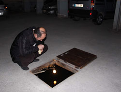 Trabzon'da otoparkta balık!