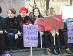 Trabzon'da oturma eylemi!