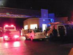 Askeri depoda büyük  patlama