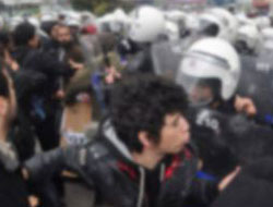 Üniversiteliye sert müdahele!