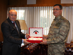 Korgeneral  Kızılcık'ı ziyaret etti