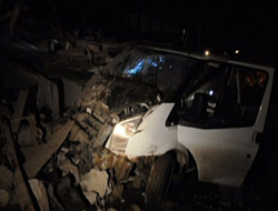 Kamyonet yatak odasına girdi