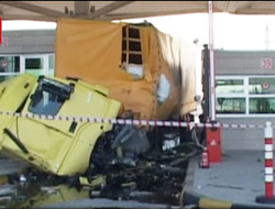 Kapıkule'de ilginç kaza!