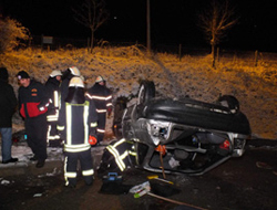 Öğrenci servisi kaza yaptı: 2 ölü