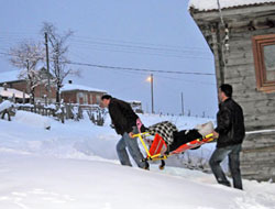 Kar sağlığın yolunu kapatamadı!