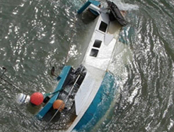 Arnavutluk'ta Türk Gemisi Battı