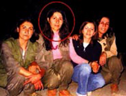 Kandil'de bir de poz vermiş!