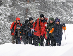 Trabzon dağcıları Torul'da