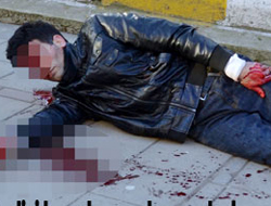 Yol ortasında vahşet!