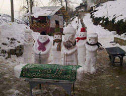 Buda Rizeli işi kardan adam