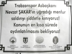 Nevzat Şakar'a ilanlı destek