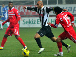 Samsunspor direnemedi