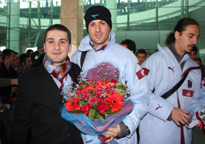 Trabzon'a görkemli karşılama