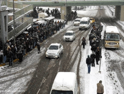 TEM otoyolu trafiğe kapalı