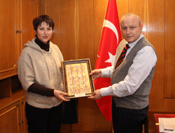 Nuray Usta'dan Kızılcık'a ziyaret