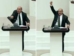 BDP'li Kaplan'dan yeni protesto