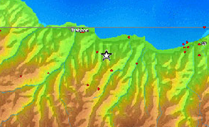 Trabzon Yomra'da deprem