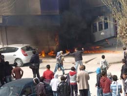 Kaymakamlığa molotoflu saldırı