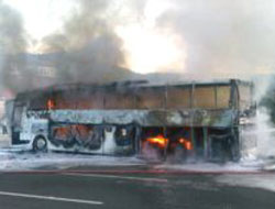 Halk otobüsüne molotoflu saldırı!