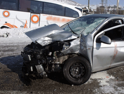 Gümüşhane'de kaza: 9 yaralı