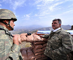 Gül, TSK Kış 2012 Tatbikatı'nda