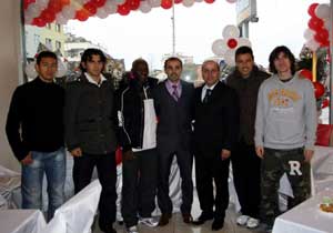 Trabzonspor açılışa katıldı