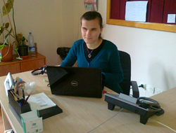 Görme engelli Hamide'nin azmi