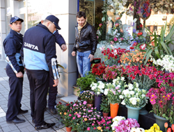 Trabzon'da Zabıta esnafı uyardı