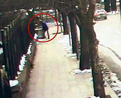 İşte bombayı koyduğu o an!