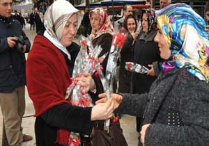 Trabzon'da 8 Mart kutlanıyor