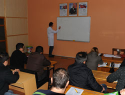 Belediye sınava hazırlıyor