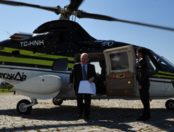 Bakandan helikopterli inceleme