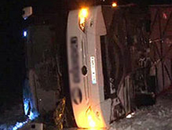 Feci tır kazasında kahraman şoför