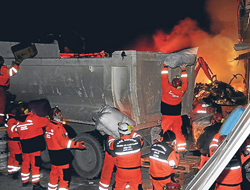 Uçan balon dehşeti: 2 Yaralı