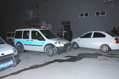 Eskişehir'in soyunma odası yandı