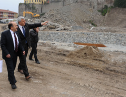 Başkan Zağnoz Vadisi'ni inceledi