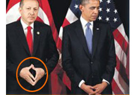 Başbakanın el hareketi olay oldu