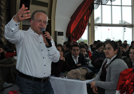 Çelik Akçaabat'ta öğrencilerle !