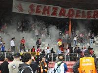 Maç bitti kıyamet koptu!