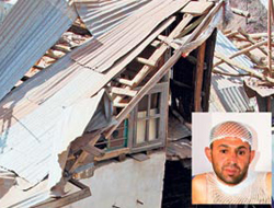 Hortumda konteyner öldürdü