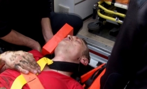 Olay çıkaran Alman vuruldu