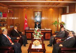 Revi'den Vali Okutan'a ziyaret