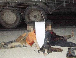 ABD askeri cesetlere taciz etti