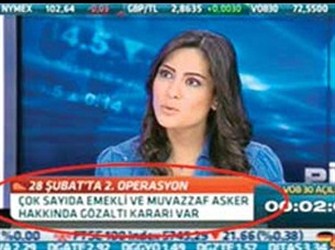 Kızı canlı yayında öğrendi