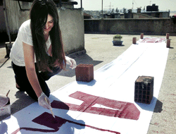 Ts bayan taraftarları maça hazır